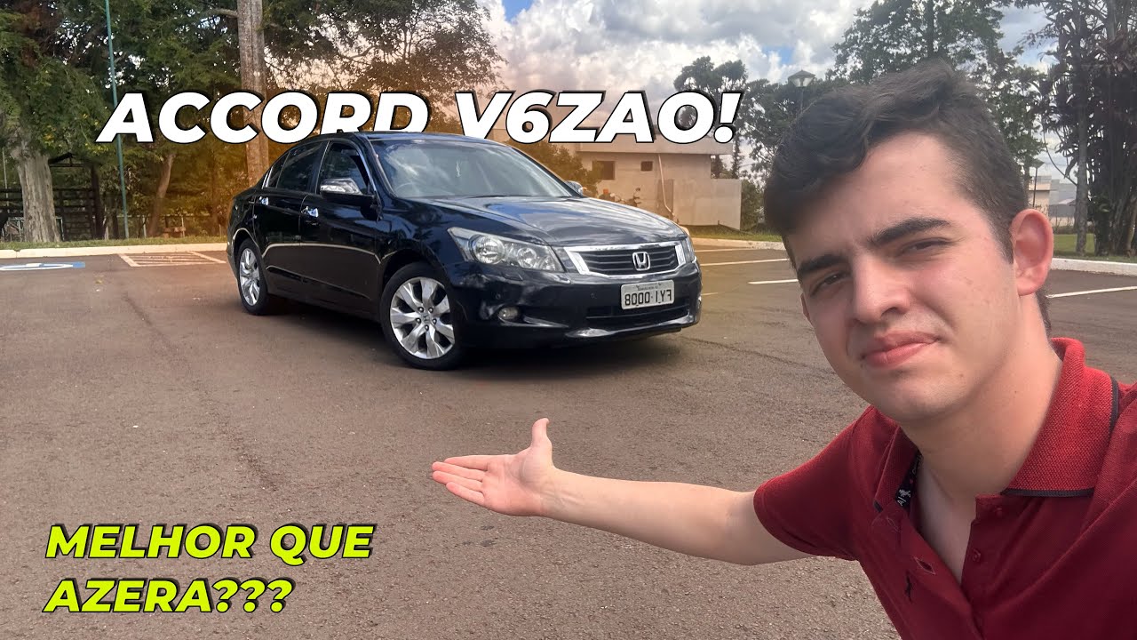 ACCORD V6 2008 EM DETALHES! VALE A PENA TER UM DESSE?