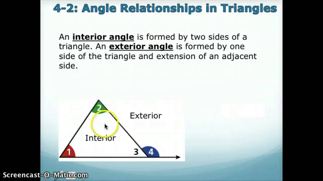 4 2 problem solving angle relationships in triangles