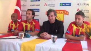 Gürhan Gürsoy, Bülent Bal ve Şamil Ünal Göztepe'mizde