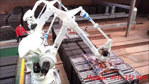 [HIỆP SÁNG] 02 robot xếp gạch đặc