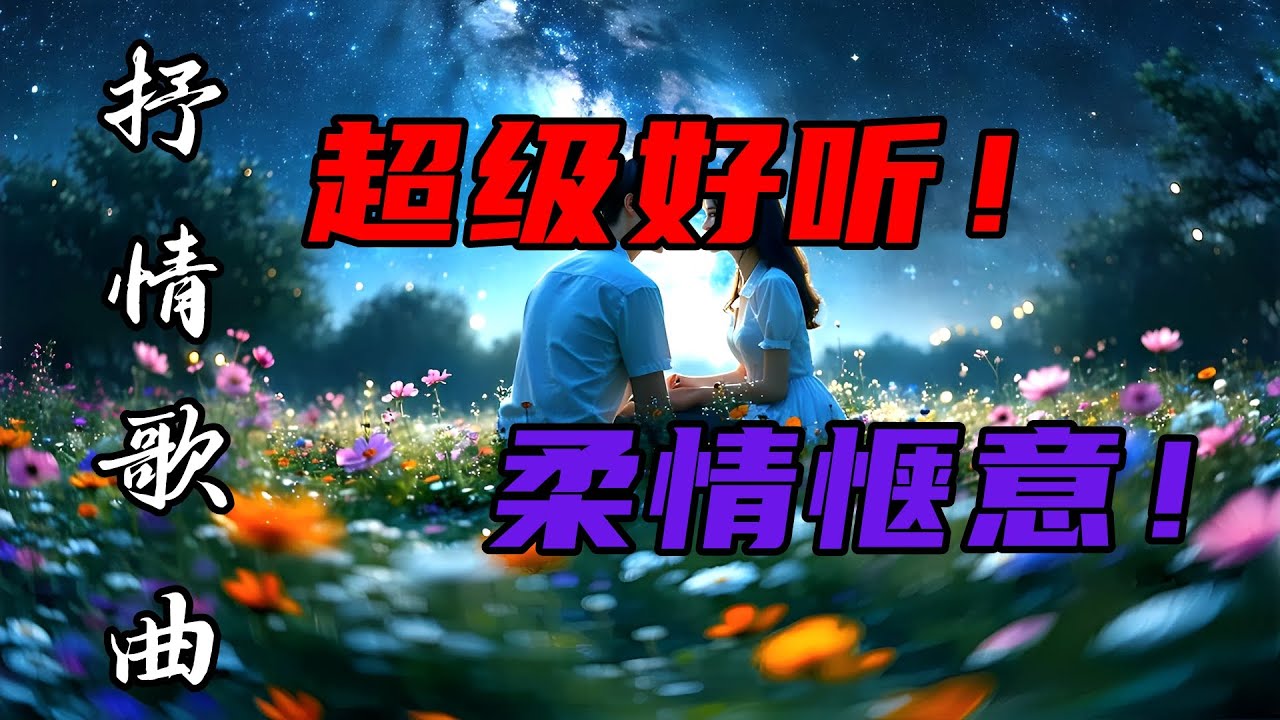 超级好听的柔情歌曲连播 | 心灵的抒情盛宴 | 躺下来，闭上眼睛，伴着动人的旋律，感受音乐的安抚，为你的夜晚增添一份温暖与治愈！