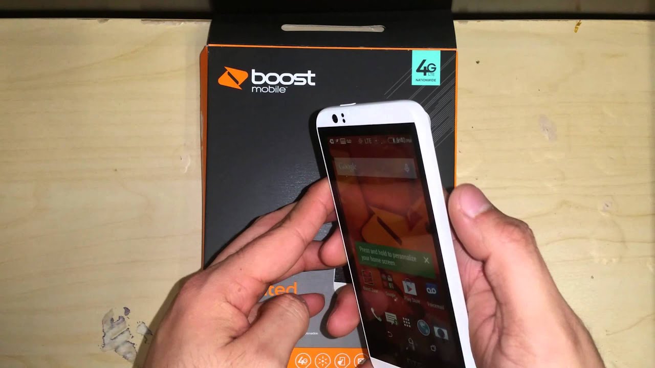 Screenshot HTC Desire 510 - Boost Mobile