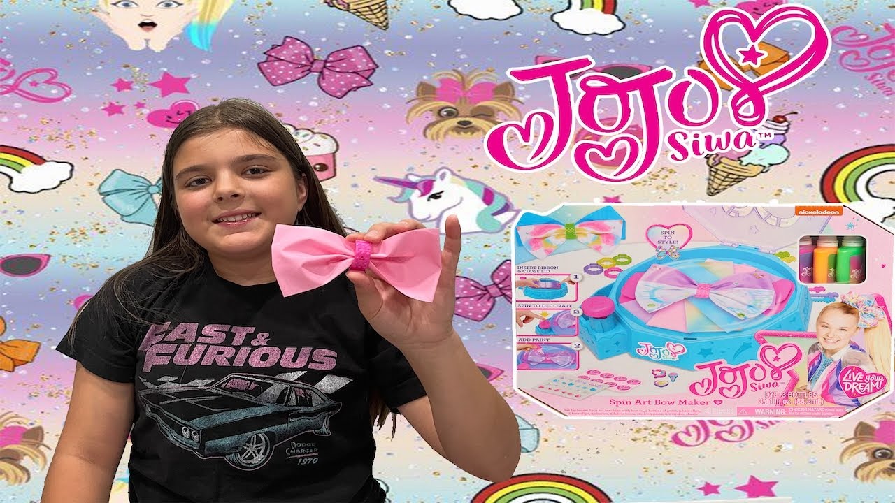 MAKE YOUR OWN JOJO SIWA BOW 