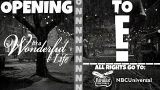 Opening To Its A Wonderful Life On E 122521 No Copyright Infringement Attended