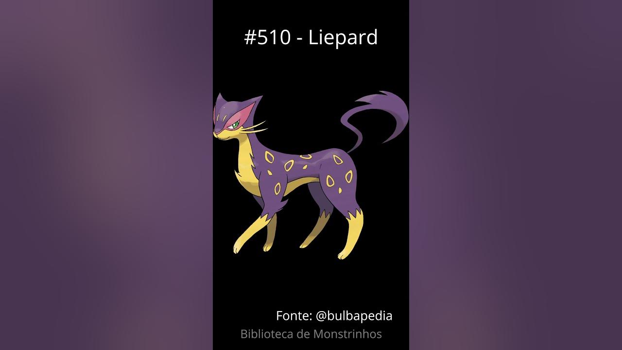 Liepard Pokédex 510 YouTube
