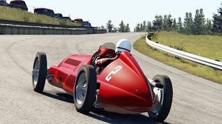 Alfa Romeo 158 Alfetta in Spa-Francorchamps (Old Layout)