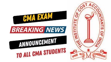 Breaking News | ICMAI Important Announcement | CMA Re-verification Result Out?