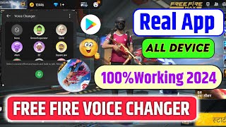 free fire real voice changer app 2024 | free fire voice changer app 2024 | ff voice changer app 2024 screenshot 3
