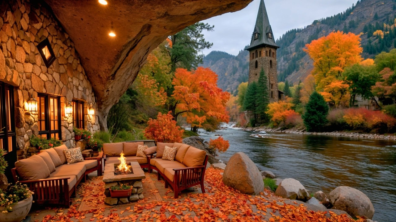 Παρακολούθηση A Warm Campfire and an Autumn View From the Stone Porch | Birds & River Sounds στο YouTube Παρακολούθηση A Warm Campfire and an Autumn View From the Stone Porch | Birds & River Sounds στο YouTube