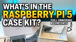 What comes in the FREENOVE Raspberry Pi 5 Case Kit?
