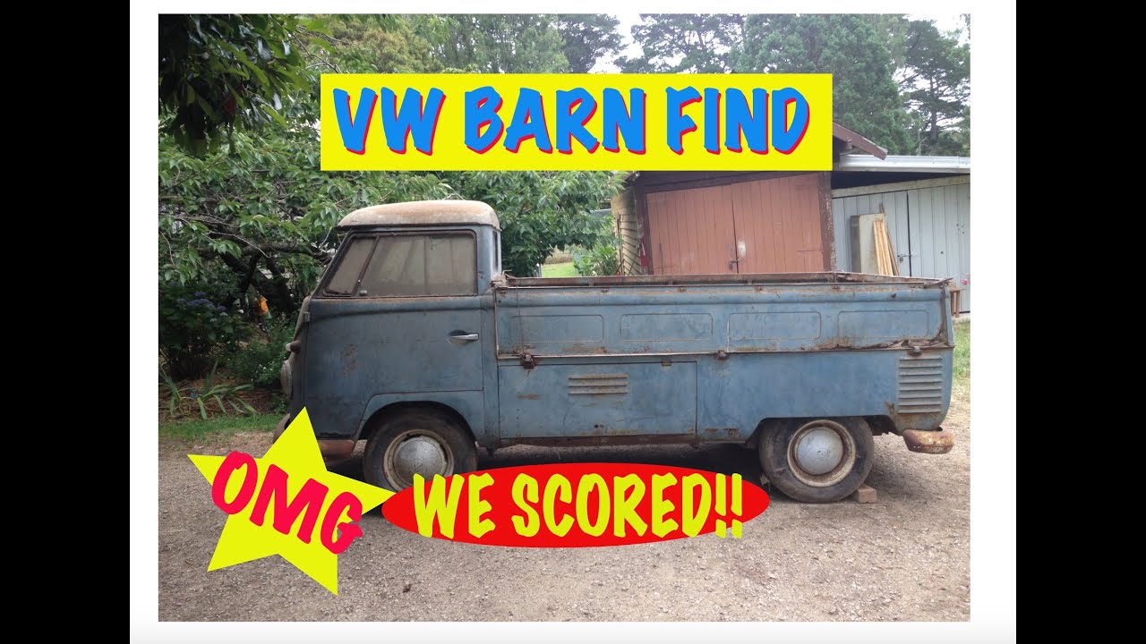 VW Bus Restoration - SC CAB BARN FIND