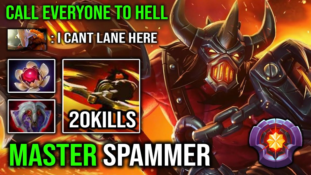 How to Offlane & Jungle Like an Immortal Axe Spammer 100% Aggressive Call Everyone to Hell DotA 2