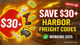 Harbor Freight Coupons 2025 🔧 | HUGE Discount Codes You Can Use Right Now!