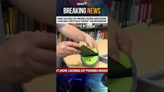 HOW LOCKING UP PHONES INSIDE BROCKTON HIGH HAS CREATED A"SAFER" ENVIRONMENT.#news