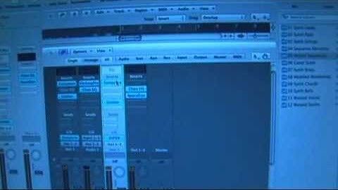 Logic Pro 8 Tutorial: Moving Effects Between Tracks