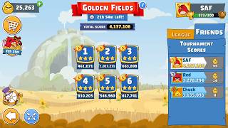 Angry Birds Friends. Golden Fields (20.10.2026). All levels 3 stars. Passage from Sergey Fetisov screenshot 1