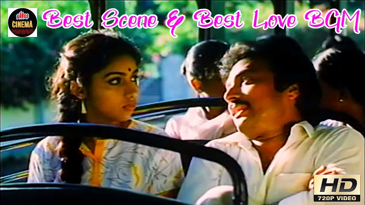 Karthik & Revathi Best Love Scene & Love Bgm |Mounga Ragam| 