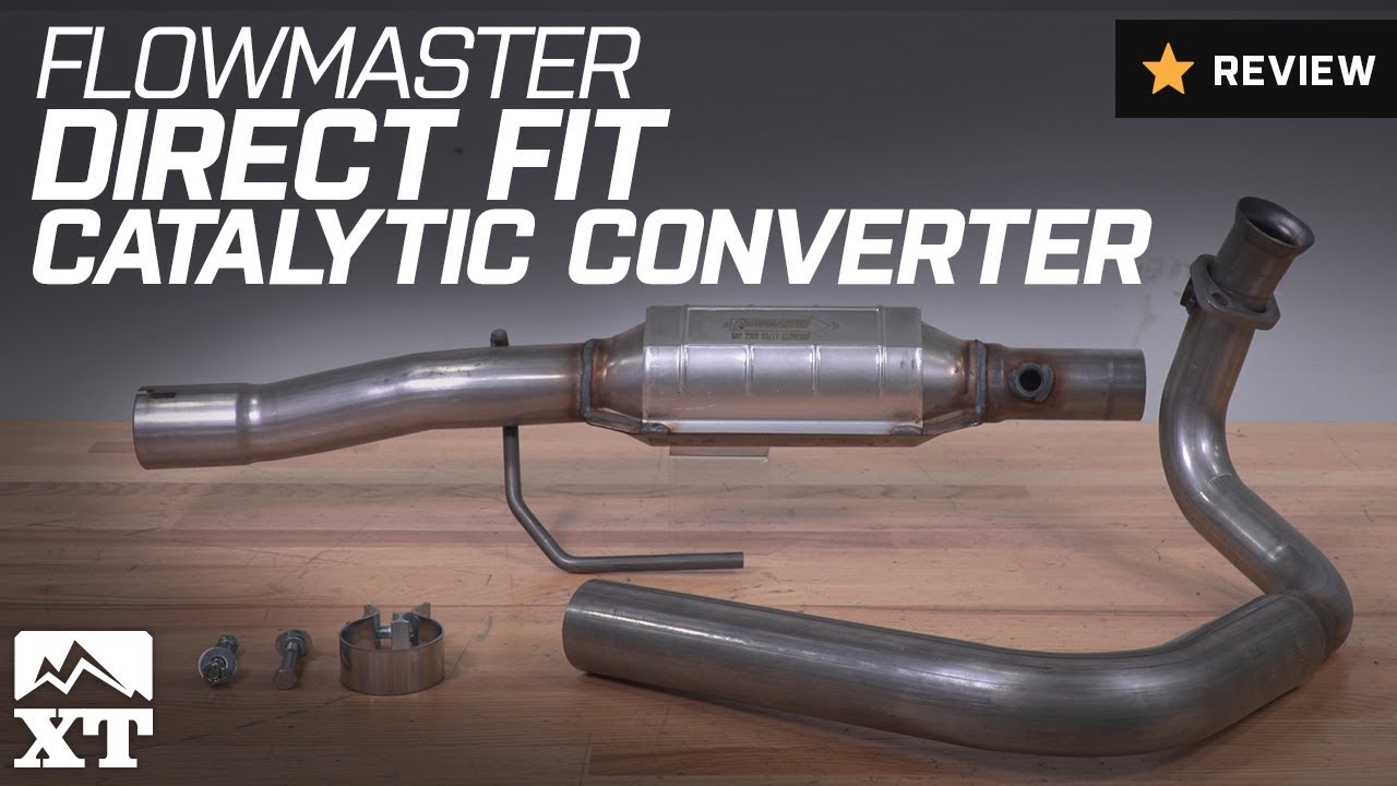 Jeep Wrangler Flowmaster Direct Fit Catalytic Converter (1997-1998  TJ)  Review - YouTube