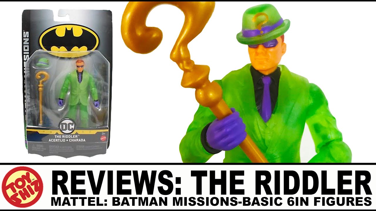 batman missions riddler figure