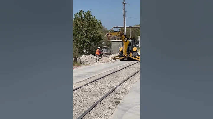 Work smarter not harder #construction #shorts #excavator