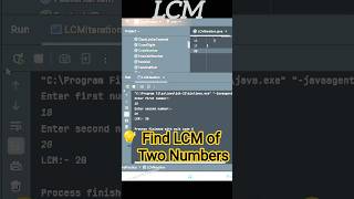 💡 Find LCM of Two Numbers in Java using Iteration | Simple &amp; Fast Tutorial!#coding #learnwithrehan