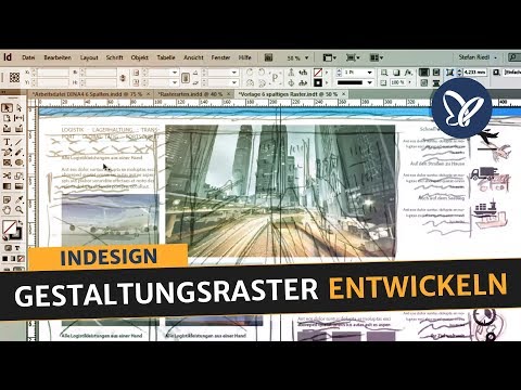 InDesign Tutorial: Gestaltungsraster entwickeln, Satzspiegel aufbauen, Folder erstellen