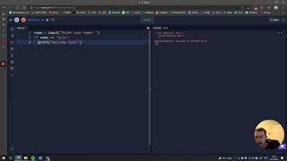 Python 9: IF Statements