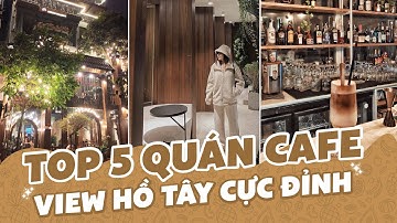 Top 5 Quán Cafe View Hồ Tây Nhất Định Phải Tới Khi Hết Dịch | Ở Hà Nội | #Shorts