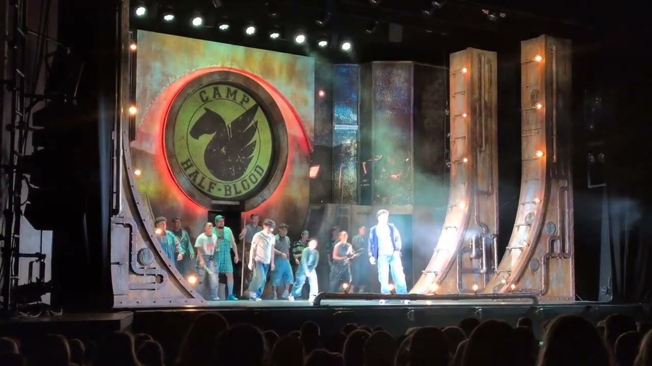 The Lightning Thief: The Percy Jackson Musical applause/bows and exit, Liverpool Empire, 16/09/25