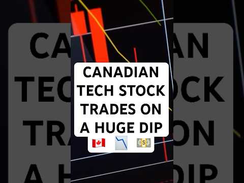 Canadian #stock #trading on a big dip #canadianstocks #techstocks #topicus #growthstocks