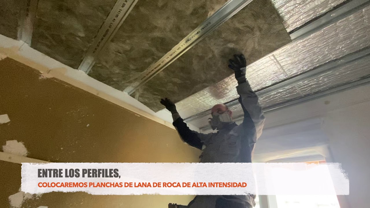 Aislante acústico - ROCKFLOOR® - ROCKWOOL - de lana de roca / tipo panel  rígido / para forjado