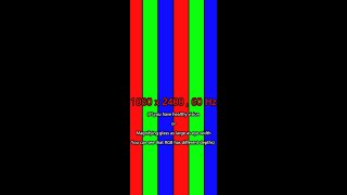 15 min【1080x240060Hz】Stuck pixel dead pixel FIX by Wong's discrimination RGB filter distance image