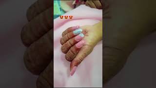 Temporary nails #nailart #naillovernails @kevin.aura