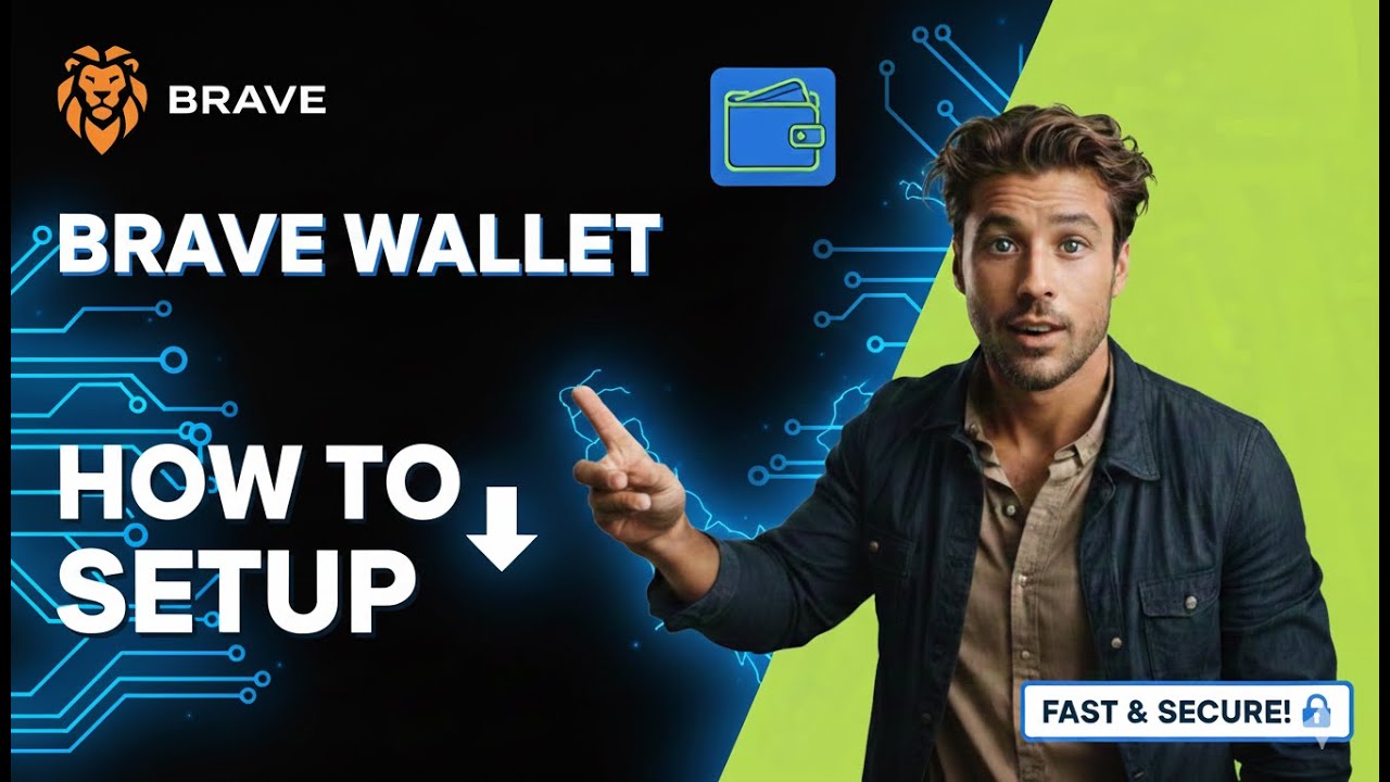 How to Setup Brave Wallet - YouTube