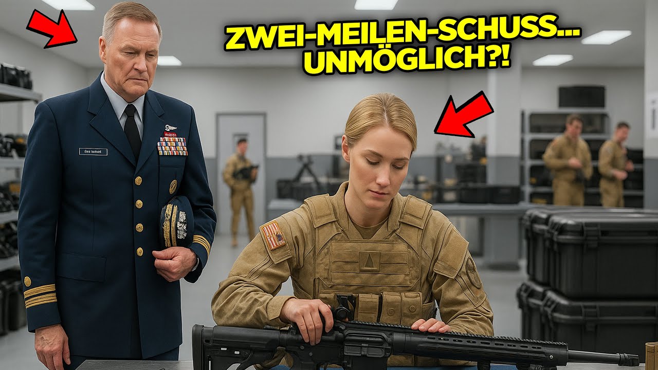 Der SEAL-Admiral fragte: Warum bist du hier? Dann antwortete ihr 2800-Meter-Schuss mit der M107!!