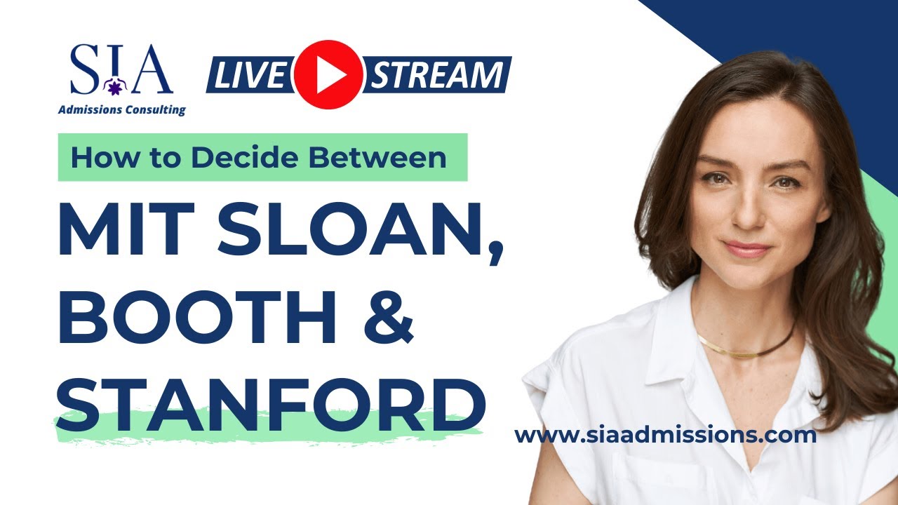 MIT Sloan. Booth. Stanford. Where the Best Belong