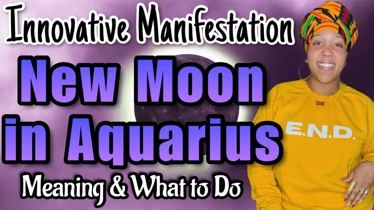 New Moon in Aquarius: Meaning, Energy, What to Do, Journal Prompts
