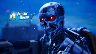 Fortnite Terminator T800 Skin Gameplay - Victory Royale Chapter 7 Season 3 @ZAMIR4567