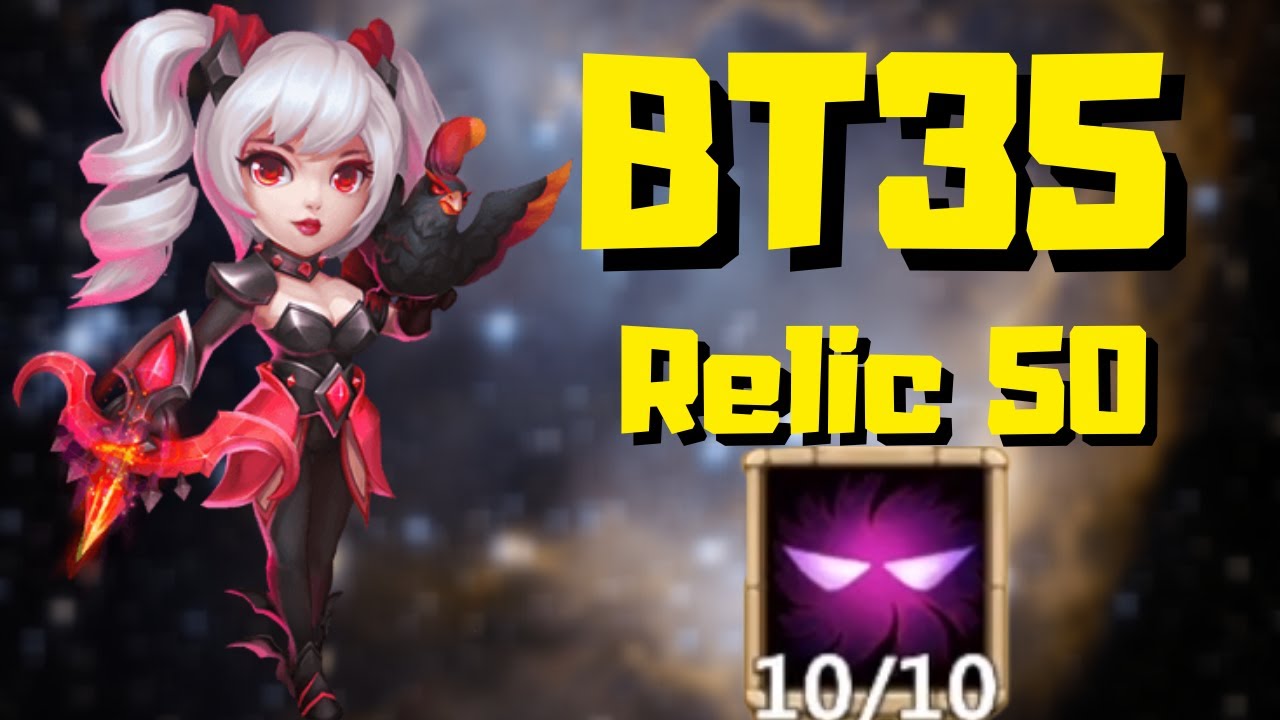 Breakthrough 35 Fully Maxed Dove Keeper | The Power | Castle Clash