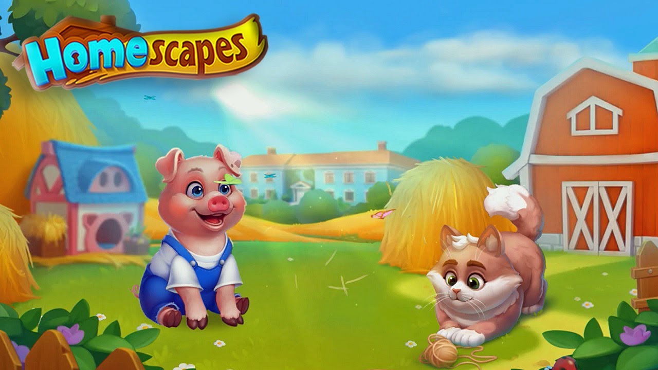 Homescapes: New Farming Season. Cute Animals (Playrix) 
