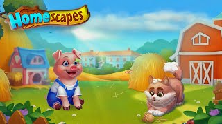 Homescapes New Farming Season. Cute Animals Playrix