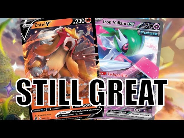 The Entei And Iron Valiant Combo Is Still Great! - Pokmon TCG Live - Entei V w. Iron Valiant ex The Entei And Iron Valiant Combo Is Still Great! - Pokmon TCG Live - Entei V w. Iron Valiant ex