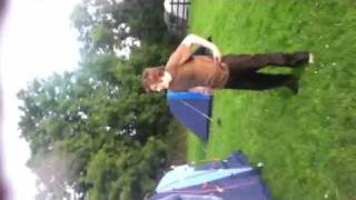 Setting up camp DOFE