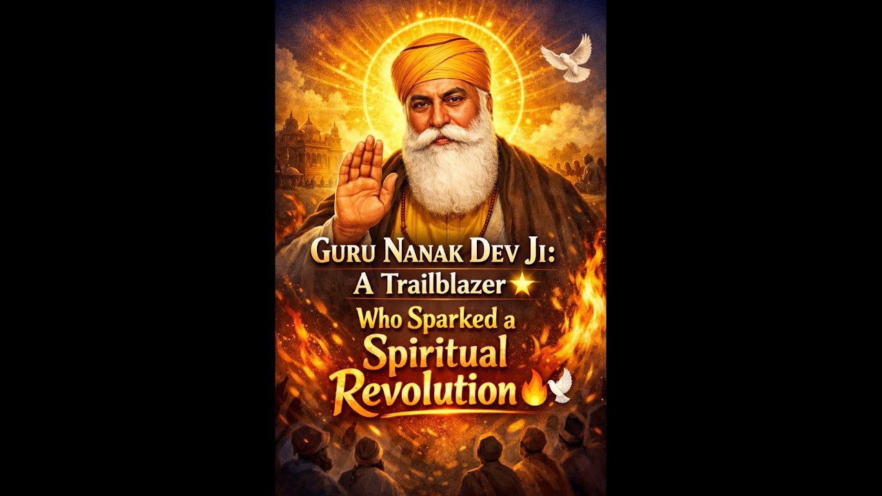 𝗚𝘂𝗿𝘂 𝗡𝗮𝗻𝗮𝗸 𝗗𝗲𝘃 𝗝𝗶: 𝗔 𝗧𝗿𝗮𝗶𝗹𝗯𝗹𝗮𝘇𝗲𝗿 🌟 𝗪𝗵𝗼 𝗦𝗽𝗮𝗿𝗸𝗲𝗱 𝗮 𝗦𝗽𝗶𝗿𝗶𝘁𝘂𝗮𝗹 𝗥𝗲𝘃𝗼𝗹𝘂𝘁𝗶𝗼𝗻 🔥🕊️