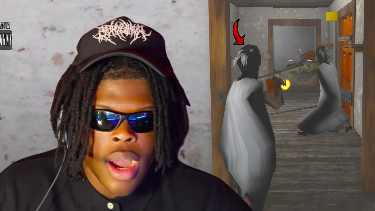 THEY MADE A GRANNY SHOOTING GAME ON ROBLOX..