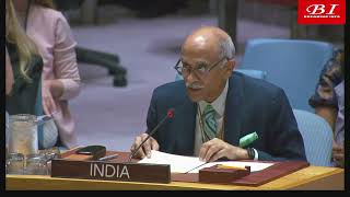 India @ UN: Ambassador Harish Highlights School Rebuilding in Neighbouring Countries