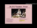 13-Bhajagovindam - Dr K J Yesudas-KovaiDakshinamurthi-TVGopalakrishnan-TVVasu; - 1976 Concert