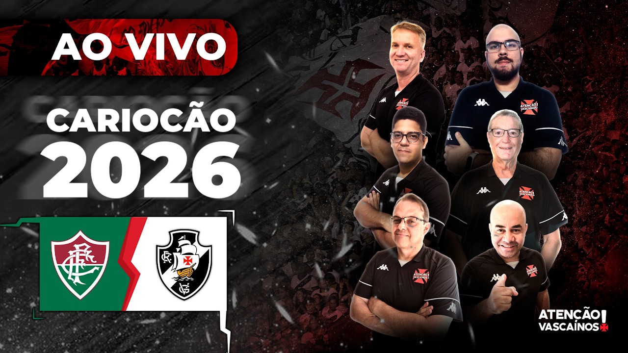 JORNADA DO AV AO VIVO |  FLUMINENSE X VASCO DA GAMA - SEMIFINAL (VOLTA) - CARIOCÃO 2026
