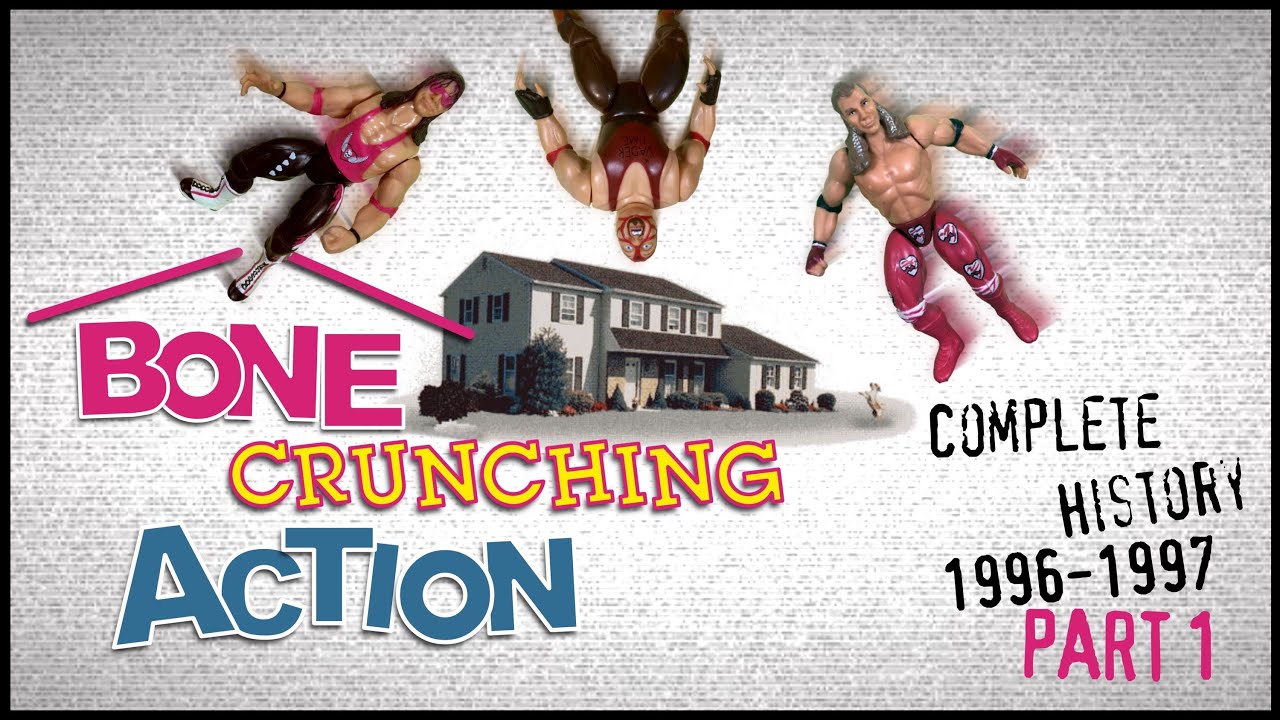 PART 1: The Complete History of WWF (WWE) Bone Crunching Action Figures (1996-1997)