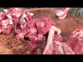 Amazing video mutton cutting skills 🇵🇰🐐🔪👍